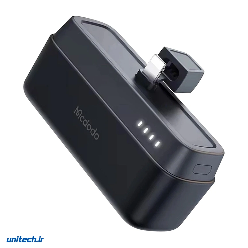 پاوربانک 20 وات مک دود مدل MC-6282 ظرفیت 5000 میلی آمپر ساعت با کانکتور لایتنینگ